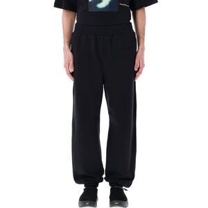 OAMC Relaxed Fit Cotton Sweatpants Men BLACK